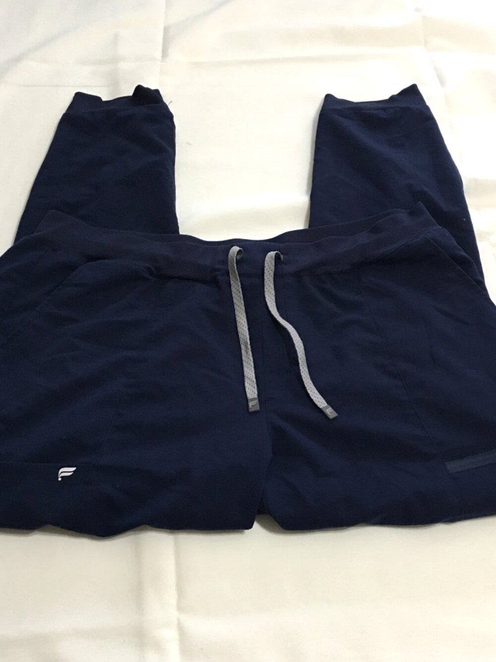 Fabletics Men's Jogger Pants Size XL Navy Blue Stretch Athletic Active Wear